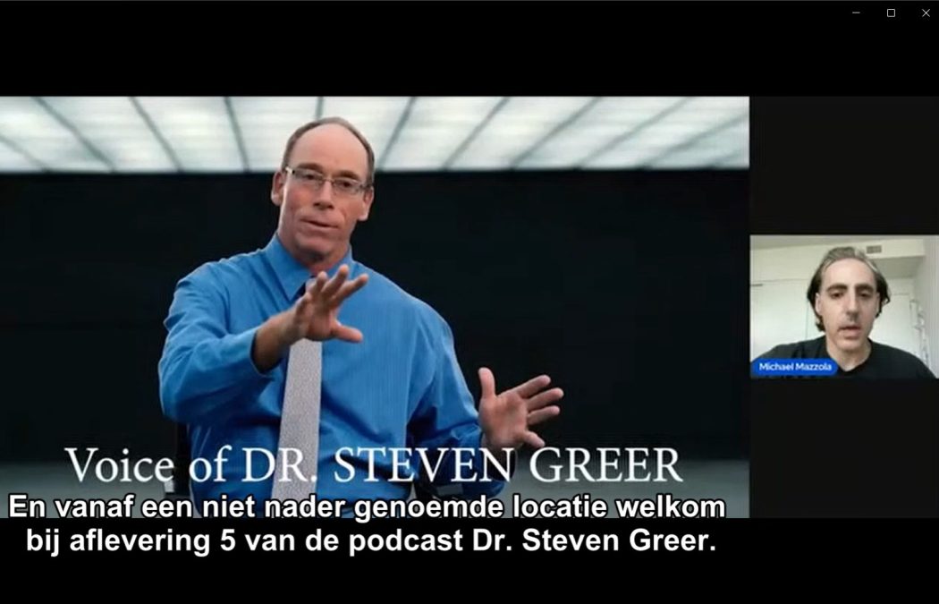 Dr. Steven Greer -podcast 5 (NL-subs)